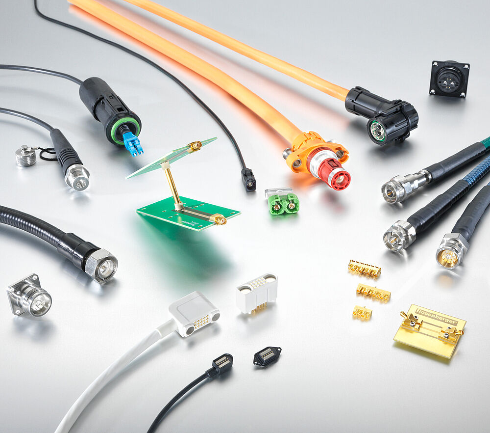 Rosenberger cable assemblies