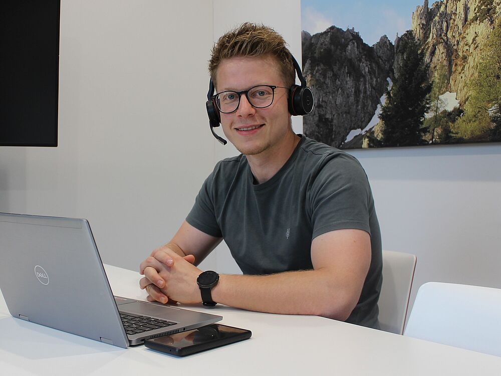 Stephan Bichlmaier works in quality management at Rosenberger