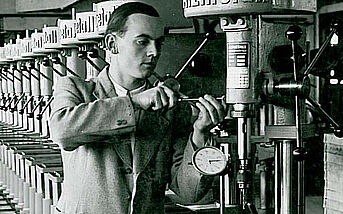 historic picture of the Rosenberger founder